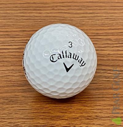 Callaway super soft 2 layer ball/2層硬皮球!